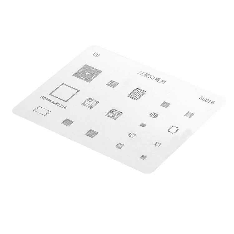 Mobile Phone Rework Repair BGA Reballing Stencils For Galaxy S III