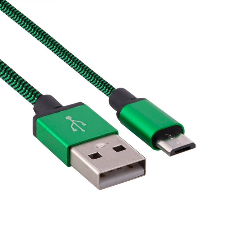 1m Woven Style Micro USB to USB 2.0 Data / Charger Cable, For Samsung, HTC, Sony, Lenovo, Huawei, and other Smartphones
