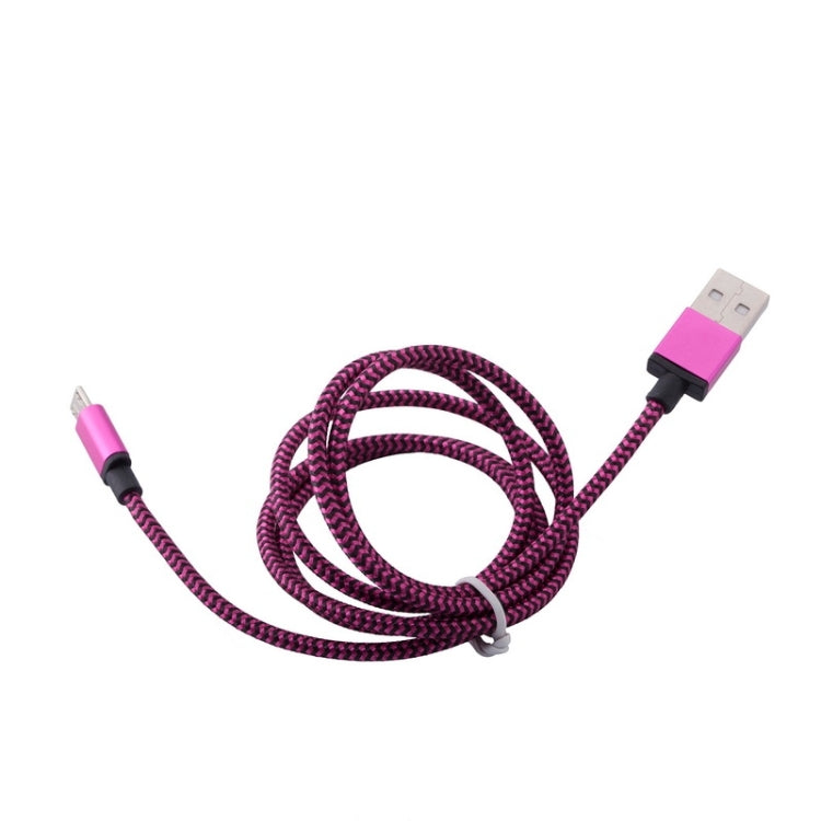 1m Woven Style Micro USB to USB 2.0 Data / Charger Cable, For Samsung, HTC, Sony, Lenovo, Huawei, and other Smartphones