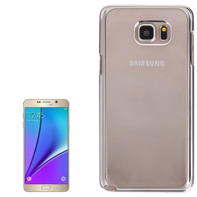 Electroplating Plastic Case for Galaxy Note 5 / N920(Silver)