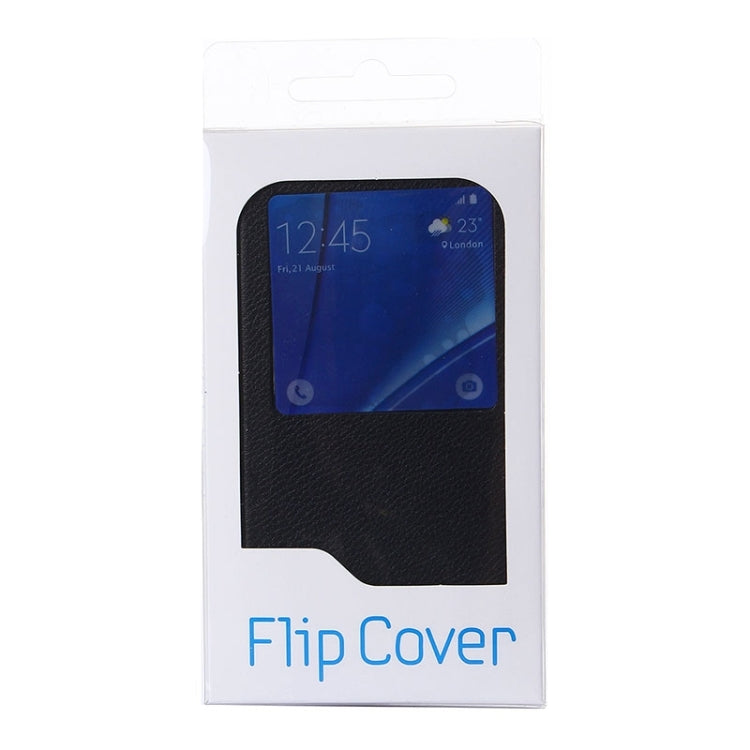 Litchi Texture Horizontal Flip Leather Case with Sleep / Wake-up Function for Galaxy Note 5 / N920