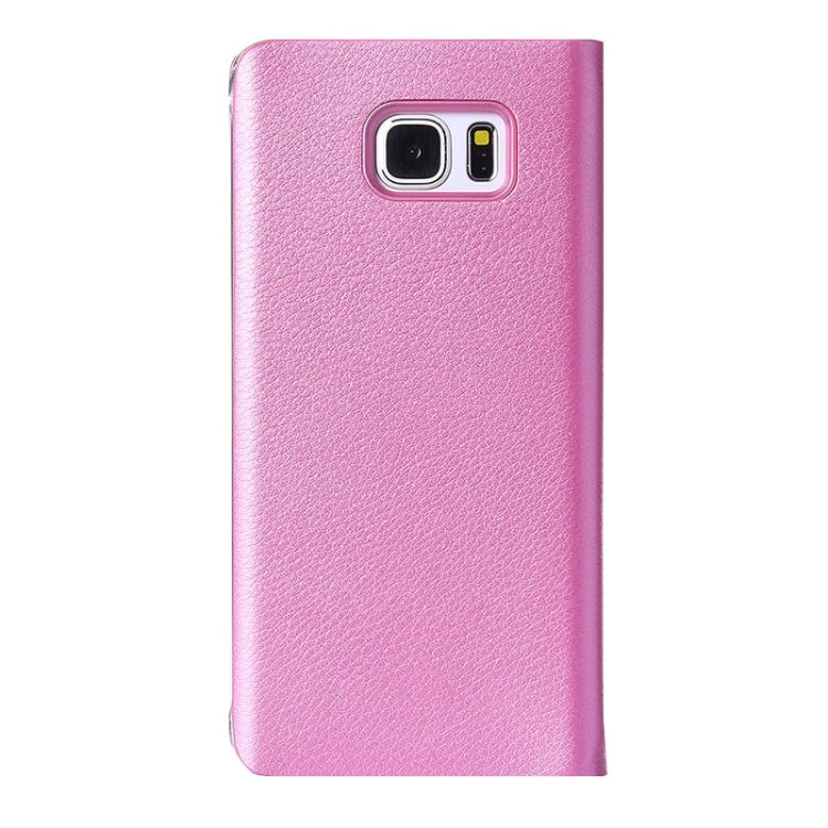 Litchi Texture Horizontal Flip Leather Case with Sleep / Wake-up Function for Galaxy Note 5 / N920