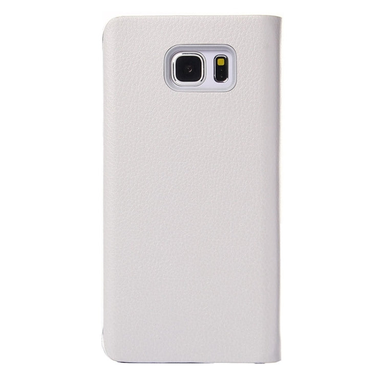 Litchi Texture Horizontal Flip Leather Case with Sleep / Wake-up Function for Galaxy Note 5 / N920