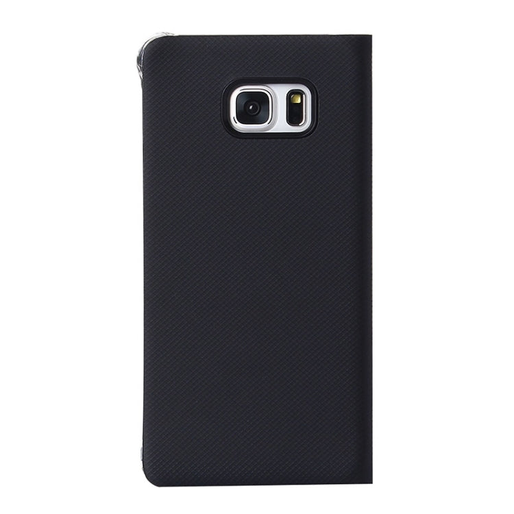 For Galaxy S6 Edge+ / G928 Litchi Texture Horizontal Flip Leather Case with Sleep / Wake-up Function