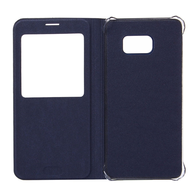 For Galaxy S6 Edge+ / G928 Litchi Texture Horizontal Flip Leather Case with Sleep / Wake-up Function