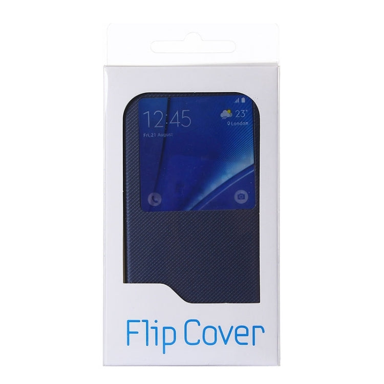 For Galaxy S6 Edge+ / G928 Litchi Texture Horizontal Flip Leather Case with Sleep / Wake-up Function