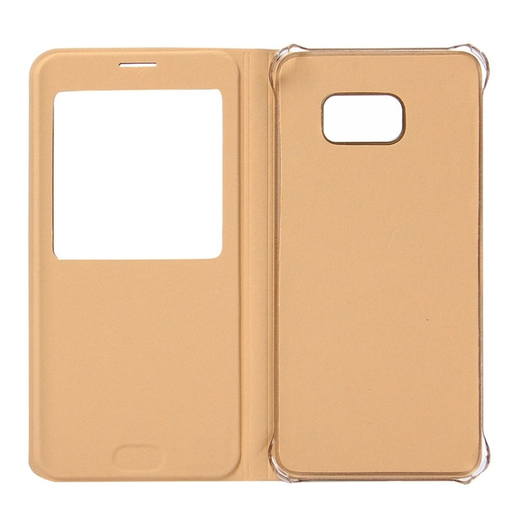 For Galaxy S6 Edge+ / G928 Litchi Texture Horizontal Flip Leather Case with Sleep / Wake-up Function