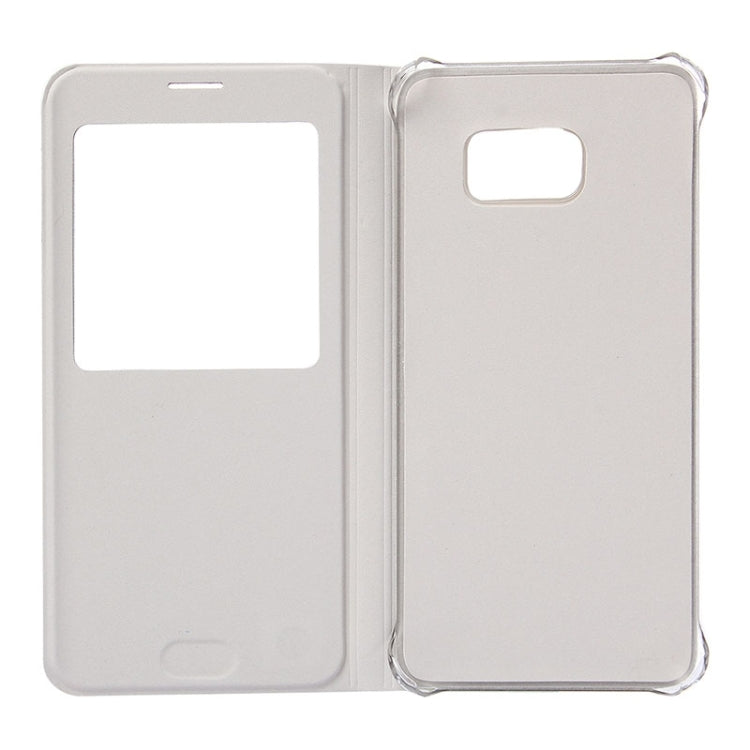 For Galaxy S6 Edge+ / G928 Litchi Texture Horizontal Flip Leather Case with Sleep / Wake-up Function