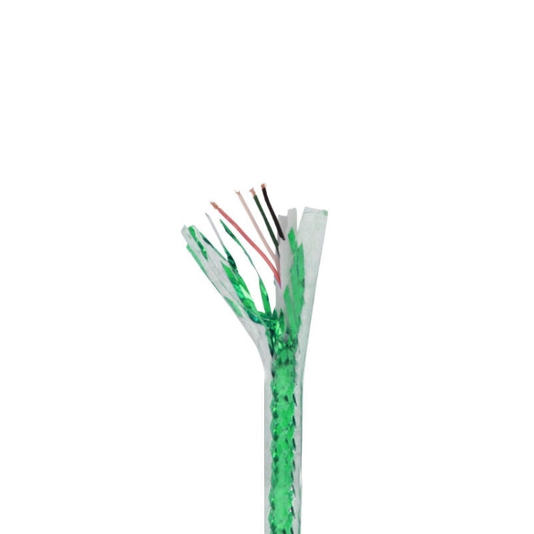 1m Outside Crystal Inner Woven Style Micro USB to USB 2.0 Data / Charger Cable, For Samsung, HTC, Sony, Lenovo, Huawei, and other Smartphones