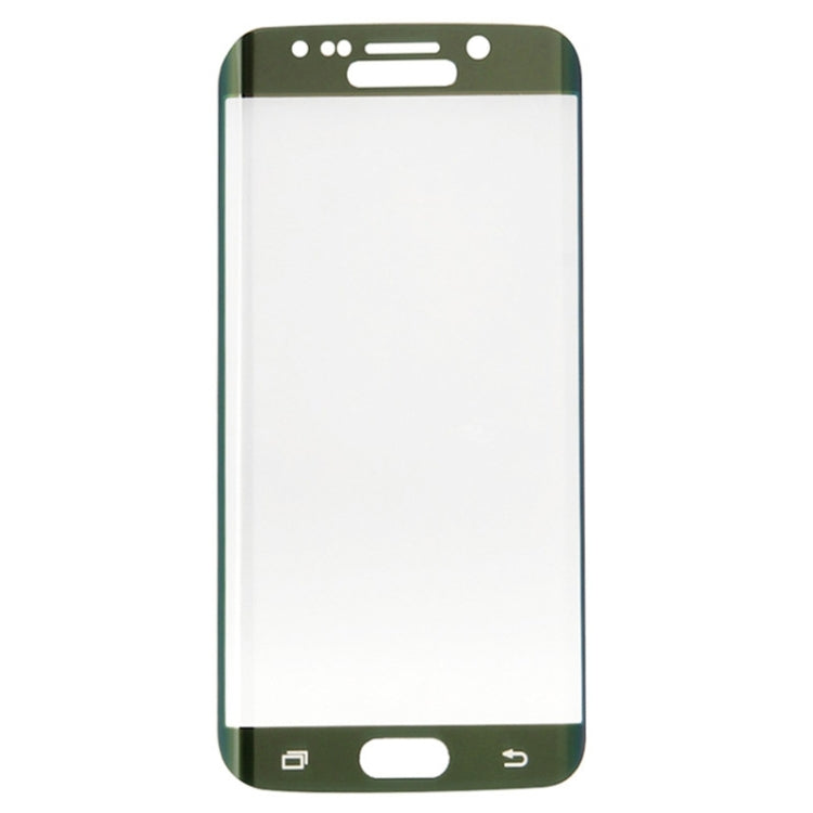 0.3mm 9H Surface Hardness 3D Explosion-proof Colorized Electroplating Tempered Glass Full Screen Film for Galaxy S6 edge