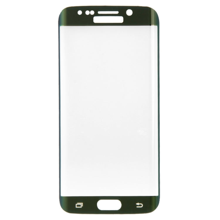 0.3mm 9H Surface Hardness 3D Explosion-proof Colorized Electroplating Tempered Glass Full Screen Film for Galaxy S6 edge