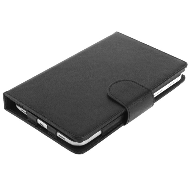 Bluetooth 3.0 Keyboard Leather Tablet Case with Holder for Galaxy Tab 3 (7.0) / P3200 / P3210(Black)