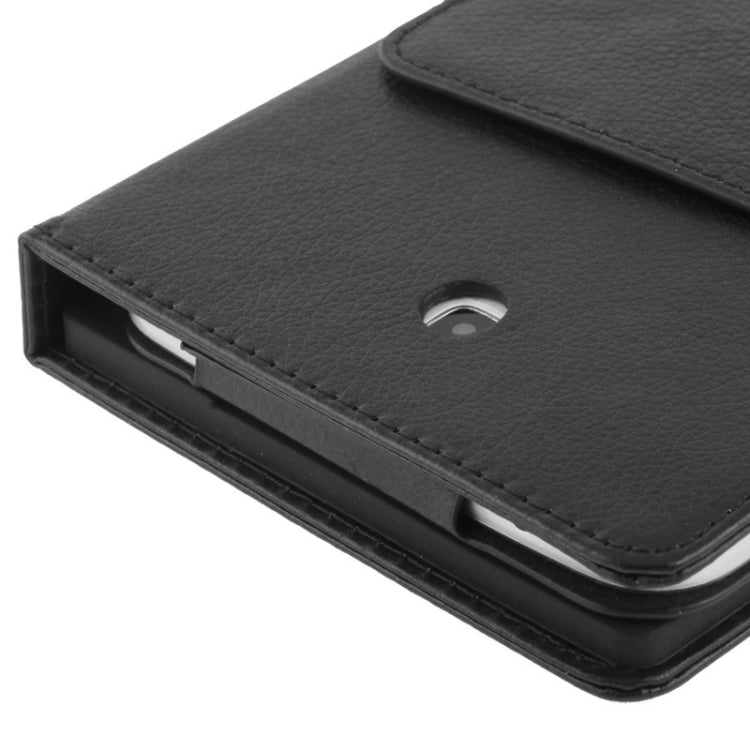 Bluetooth 3.0 Keyboard Leather Tablet Case with Holder for Galaxy Tab 3 (7.0) / P3200 / P3210(Black)