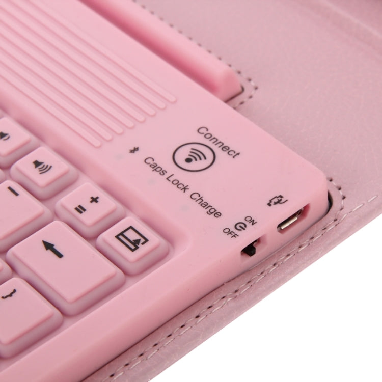 Bluetooth 3.0 Keyboard Leather Tablet Case with Holder for Galaxy Tab 3 (10.1) / P5200 / P5210 / P5220, GALAXY Tab 4 10.1 T530 / T531