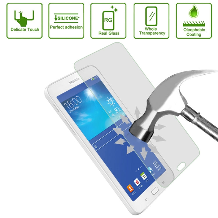 0.4mm Ultra-thin Explosion-proof Tempered Glass Film for Galaxy Tab 3 Lite 7.0 T110 / T111 / T113
