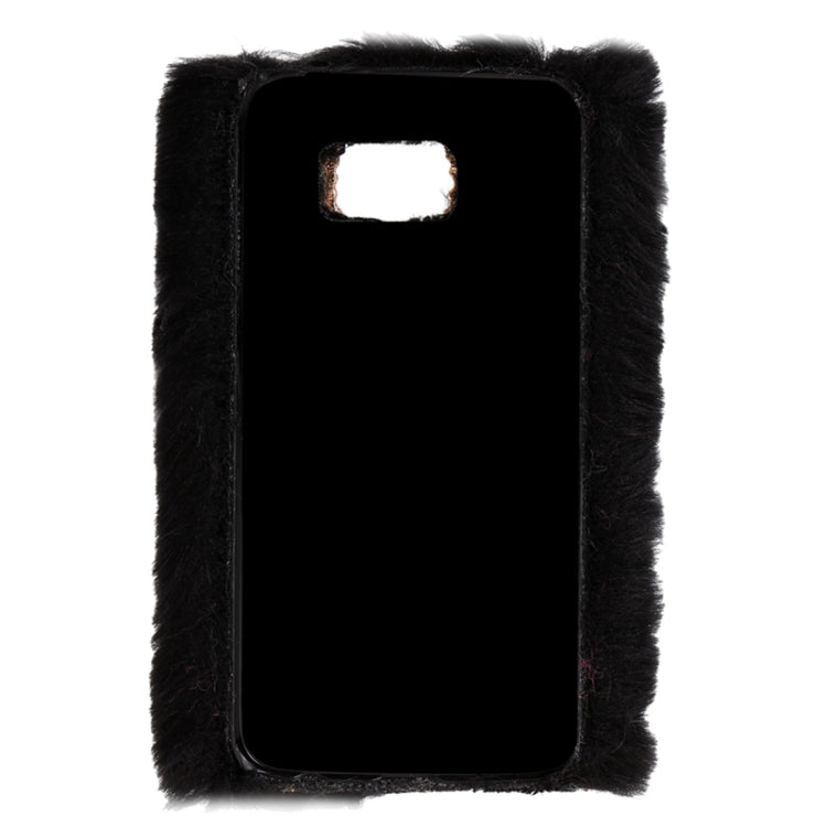 For Galaxy S6 / G920 Faux Fur PC Protective Case
