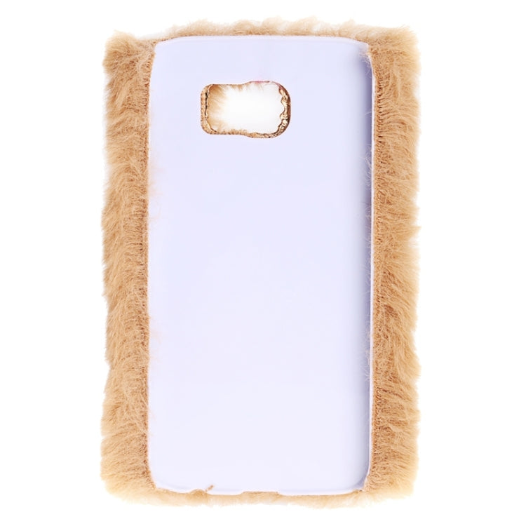 For Galaxy S6 / G920 Faux Fur PC Protective Case