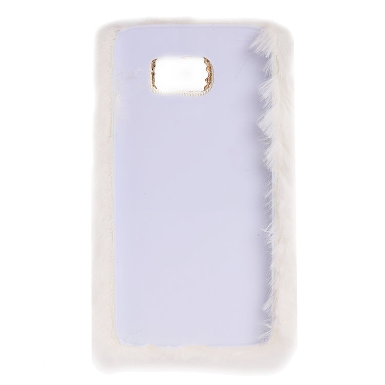 For Galaxy S6 / G920 Faux Fur PC Protective Case