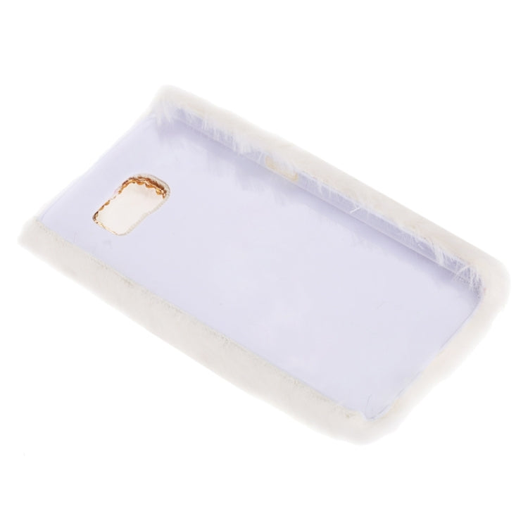 For Galaxy S6 / G920 Faux Fur PC Protective Case