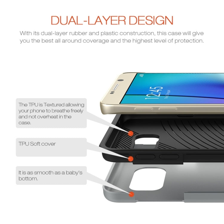 SLiCOO Cobblestone PC + TPU Combination Case for Galaxy Note 5 / N920