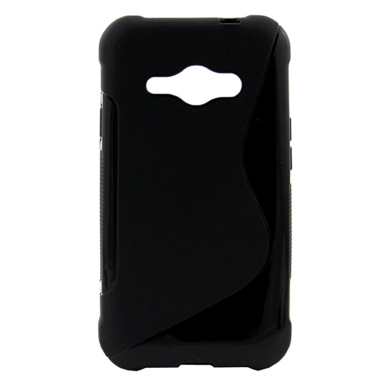 S Line Anti-slip Frosted TPU Protective Case for Galaxy J1 / J100