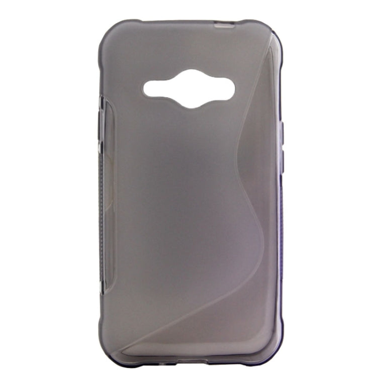S Line Anti-slip Frosted TPU Protective Case for Galaxy J1 / J100