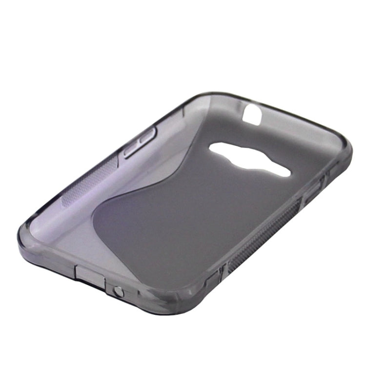 S Line Anti-slip Frosted TPU Protective Case for Galaxy J1 / J100
