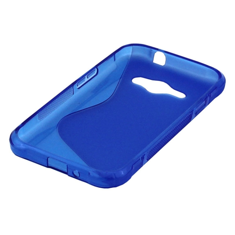 S Line Anti-slip Frosted TPU Protective Case for Galaxy J1 / J100