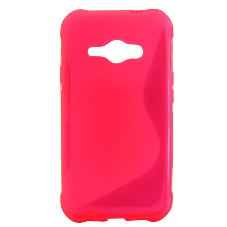 S Line Anti-slip Frosted TPU Protective Case for Galaxy J1 / J100