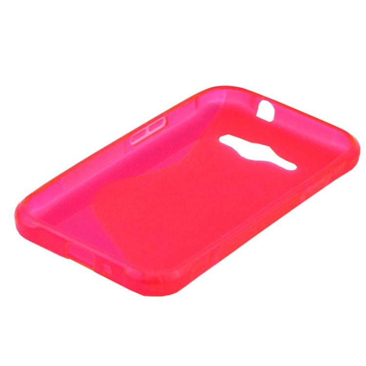 S Line Anti-slip Frosted TPU Protective Case for Galaxy J1 / J100