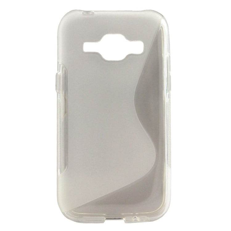 S Line Anti-slip Frosted TPU Protective Case for Galaxy J1 / J100