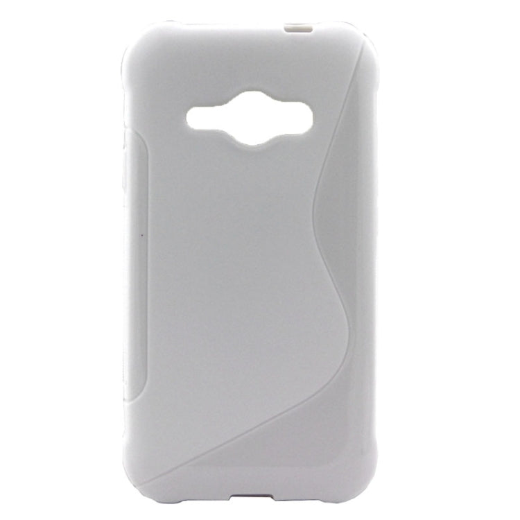 S Line Anti-slip Frosted TPU Protective Case for Galaxy J1 / J100