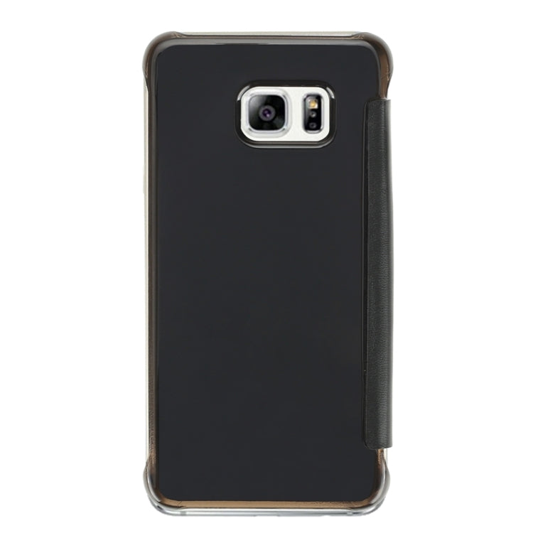 For Galaxy S6 edge+ / G928 Horizontal Flip PU+PC Protective Case with Sleep / Wake-up Function