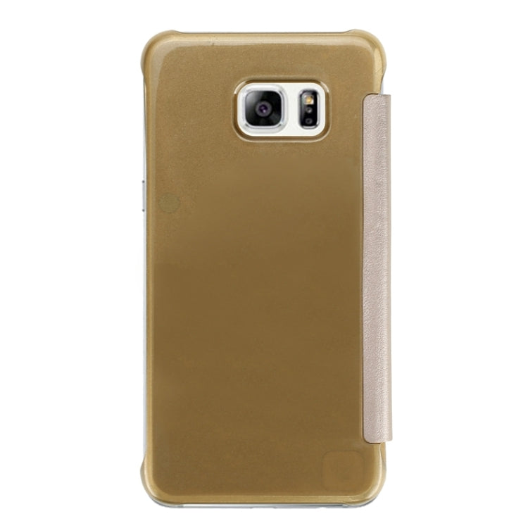 For Galaxy S6 edge+ / G928 Horizontal Flip PU+PC Protective Case with Sleep / Wake-up Function