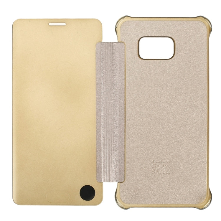 For Galaxy S6 edge+ / G928 Horizontal Flip PU+PC Protective Case with Sleep / Wake-up Function