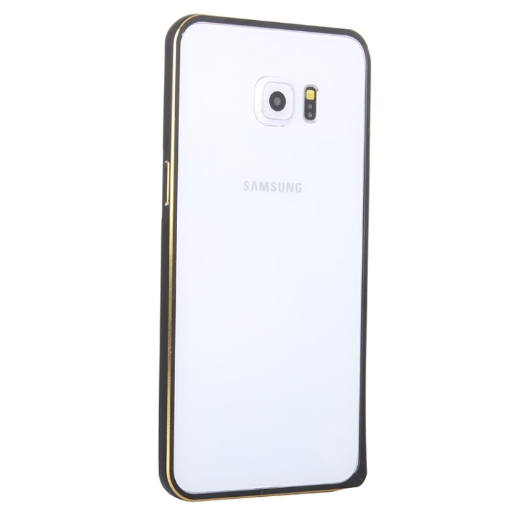 For Galaxy S6 Edge+ / G928 Metal Bumper Frame Case (Black)