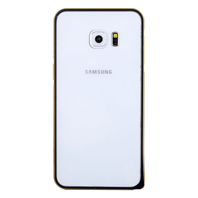 For Galaxy S6 Edge+ / G928 Metal Bumper Frame Case (Black)