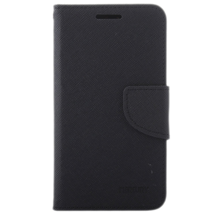 Cross Texture Contrast Color Style Leather Case with Holder & Card Slots & Wallet for Galaxy J1 Ace / J110