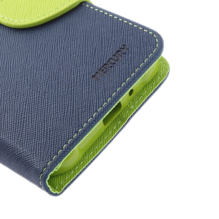 Cross Texture Contrast Color Style Leather Case with Holder & Card Slots & Wallet for Galaxy J1 Ace / J110