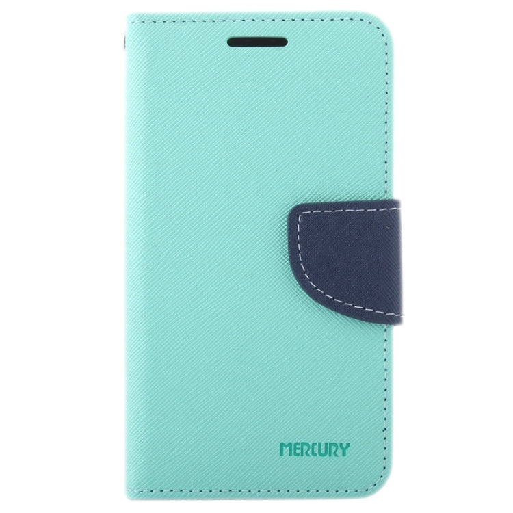 Cross Texture Contrast Color Style Leather Case with Holder & Card Slots & Wallet for Galaxy J1 Ace / J110