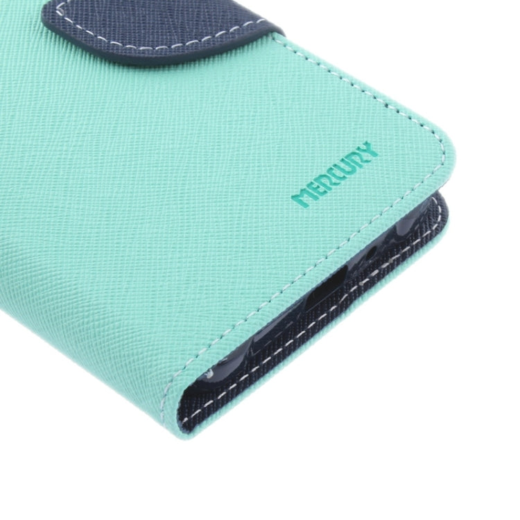 Cross Texture Contrast Color Style Leather Case with Holder & Card Slots & Wallet for Galaxy J1 Ace / J110