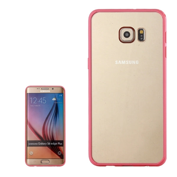 For Galaxy S6 Edge+ / G928 Rainbow Series Acrylic and TPU Material Hard Case