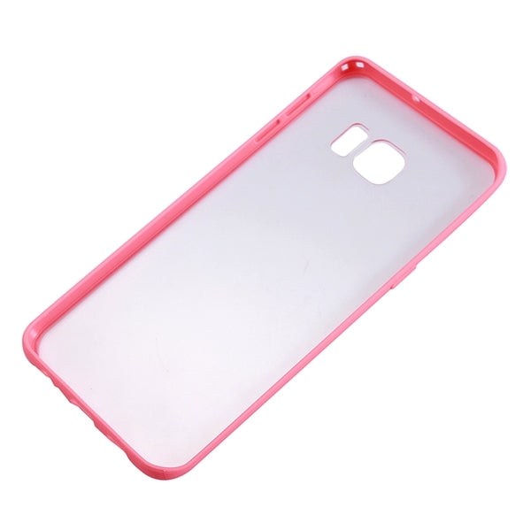 For Galaxy S6 Edge+ / G928 Rainbow Series Acrylic and TPU Material Hard Case