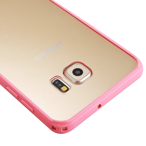 For Galaxy S6 Edge+ / G928 Rainbow Series Acrylic and TPU Material Hard Case