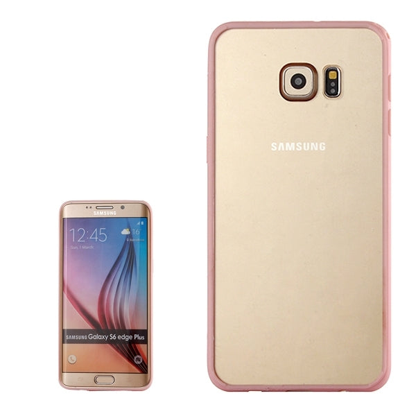 For Galaxy S6 Edge+ / G928 Rainbow Series Acrylic and TPU Material Hard Case
