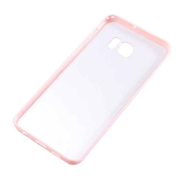 For Galaxy S6 Edge+ / G928 Rainbow Series Acrylic and TPU Material Hard Case