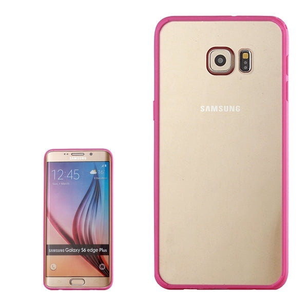For Galaxy S6 Edge+ / G928 Rainbow Series Acrylic and TPU Material Hard Case