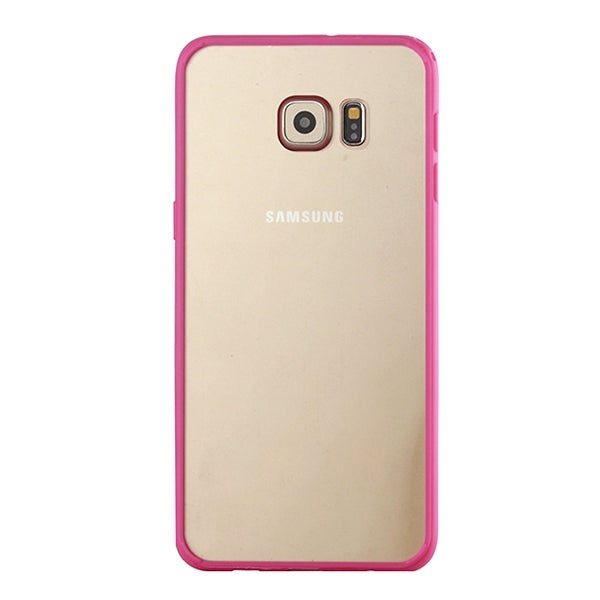 For Galaxy S6 Edge+ / G928 Rainbow Series Acrylic and TPU Material Hard Case