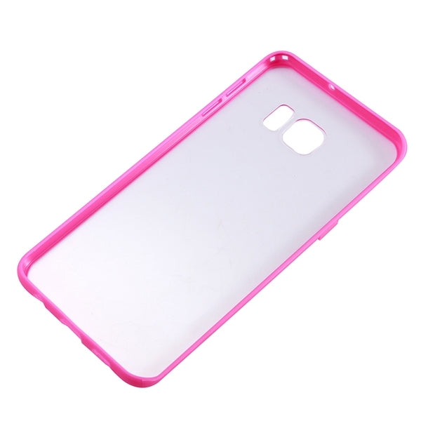For Galaxy S6 Edge+ / G928 Rainbow Series Acrylic and TPU Material Hard Case