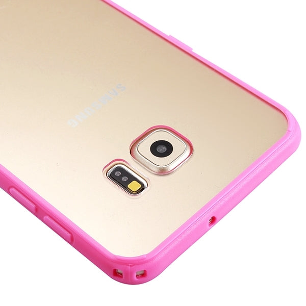 For Galaxy S6 Edge+ / G928 Rainbow Series Acrylic and TPU Material Hard Case